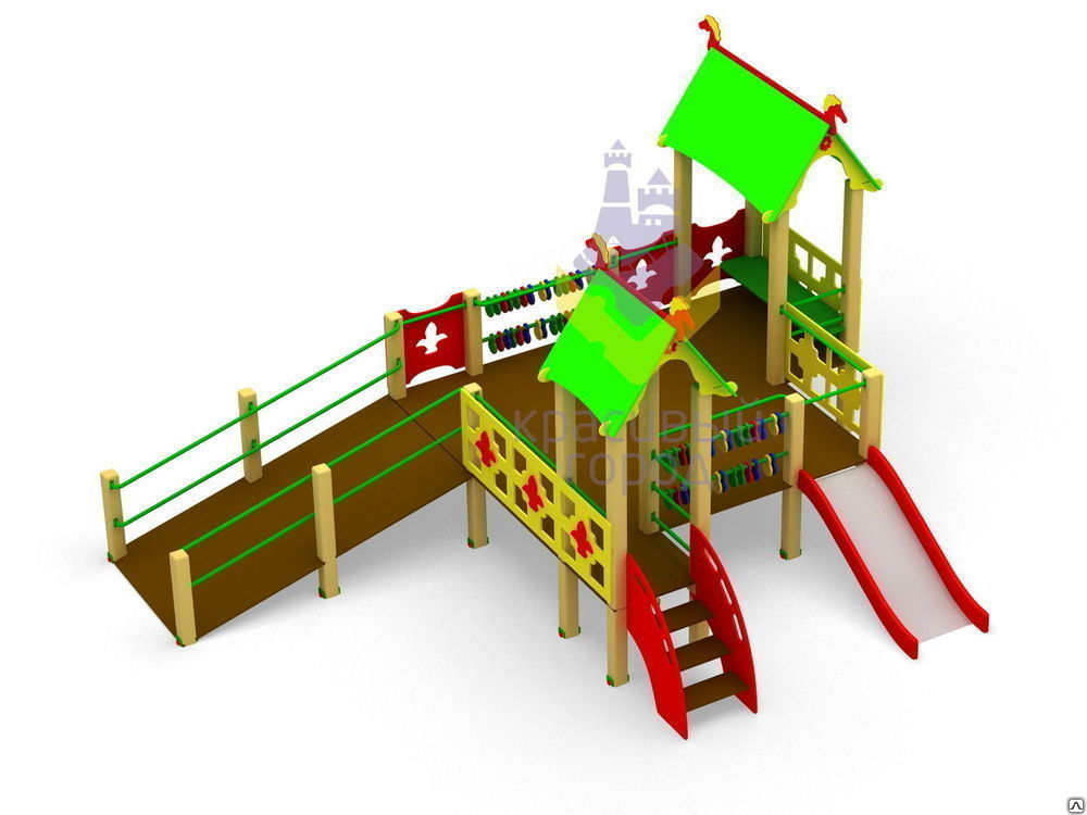 Игровые комплексы для детей с ОВ  различных модификаций